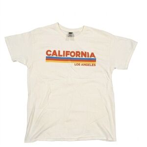 California Los Angeles White T-Shirt